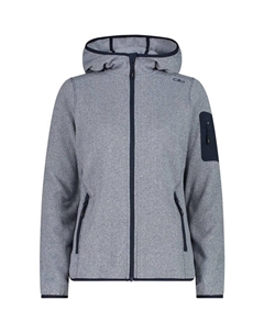 Нижняя куртка с капюшоном, флисовая кофта, трикотажная, цвет b.blue-bianco 14np Cmp