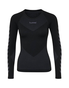 Рубашка first seamless jersey l/s женская, черный Hummel