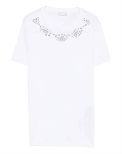 Декорированная футболка, белый Liu jo