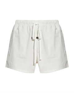 Шорты с кулиской и логотипом, белый Fear of god essentials