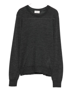 Джемпер с круглым вырезом, серый Parosh