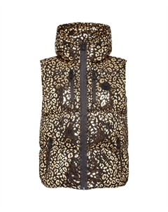 Леопардовый жилет, золотой Plein sport