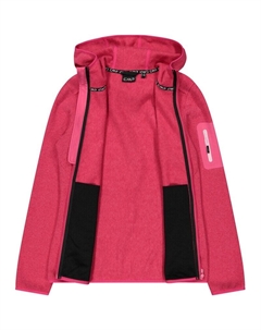 Нижняя куртка с капюшоном, флисовая кофта, трикотажная, розовый Cmp