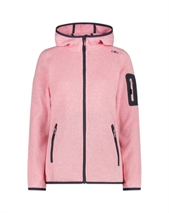 Нижняя куртка с капюшоном, флисовая кофта, трикотажная, розовый Cmp