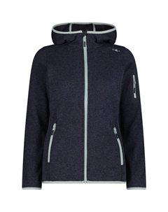 Нижняя куртка с капюшоном, флисовая кофта, трикотажная, цвет titanio-darker 20uu Cmp