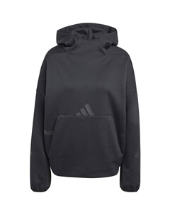 Толстовка с капюшоном zne (нормальная и длинная), черный Adidas