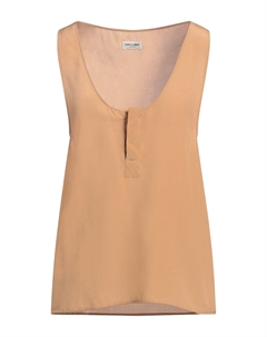 Топ, песочный Saint laurent