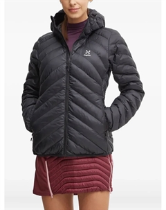 Куртка с капюшоном Särna Mimic, черный Haglöfs