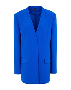 Блейзер Lapelless Blazer, ярко-синий 8 by yoox