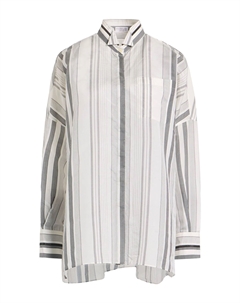 Рубашка, угольно-серый Brunello cucinelli