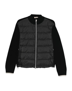 Стёганый кардиган на молнии, черный Herno