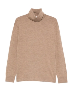 Свитер с высоким воротником, коричневый Parosh