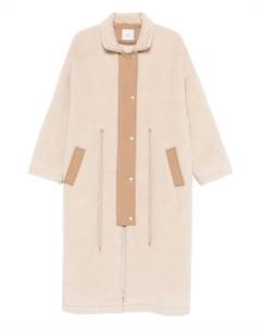 Пальто на молнии, бежевый Eleventy