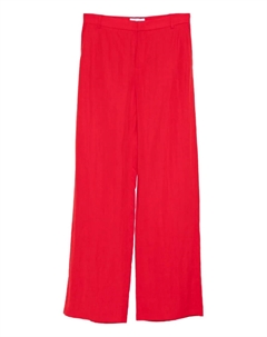 Брюки широкого кроя, красный Blumarine