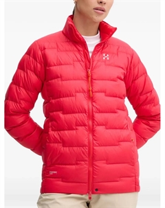 Пуховая куртка на молнии ROC Flash, красный Haglöfs