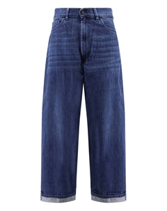 Джинсы бойфренды с пятью карманами, синий 3x1