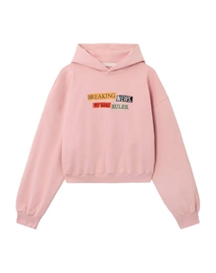 Худи с графическим принтом «Quote», розовый Palm angels