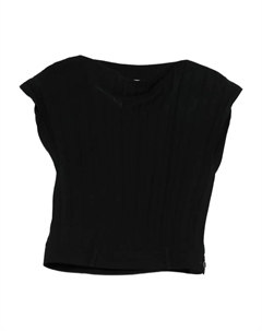 Топ в рубчик, черный Aspesi