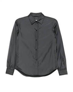 Стёганная рубашка на кнопках, серый Aspesi