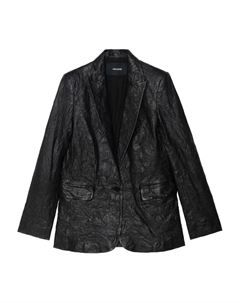 Однобортный приталенный пиджак, черный Zadig&voltaire