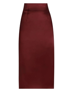 Юбка миди с завышенной талией, красный Dolce&gabbana