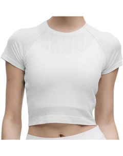 Рубашка Swiftly Collection Cropped Collection Silverescent женская Lululemon