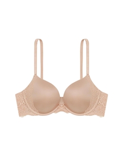 Бюстгальтер Push Up с кружевом и гладкой чашкой Dream Angels Collection 6450 Gathering Style, цвет Nude, Nude Victoria's secret