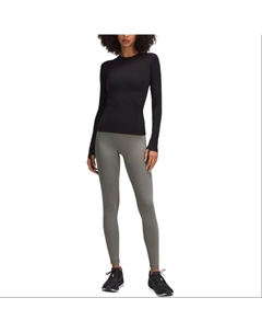 Флисовые высокие талии Tight Athletic брюки Women's, темно-оливковый Lululemon