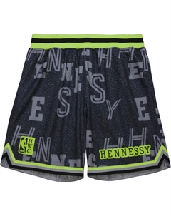 Шорты Mitchell & Ness x Hennessy SS24 Basketball Shorts Unisex Black Mitchell ness