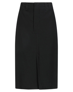 Юбка миди, черный Saint laurent