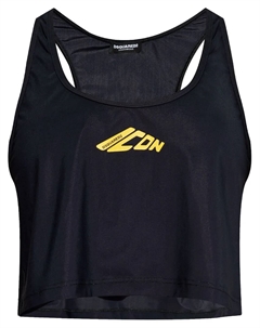 Майка с логотипом, черный Dsquared2