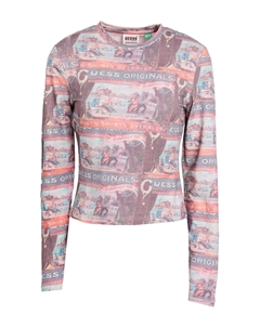 Футболка, гранатовый Guess