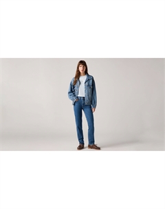 724 Прямые женские джинсы с высокой талией, Mosey Mid Stone - Medium Wash Levi's®