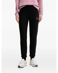 Спортивные брюки на резинке с логотипом, черный Ea7 emporio armani