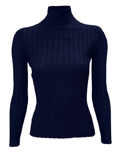 Вязаный пуловер, синий La rose