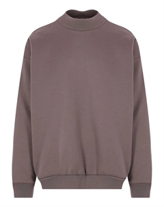 Свитшот с принтом в виде баскетбольного логотипа, коричневый Adidas