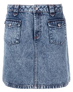 Джинсовая юбка мини Manue, синий A.p.c.
