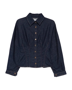 Рубашка Devon на пуговицах, синий Agolde