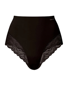 Кружевные трусы-брифы, черный Calvin klein underwear