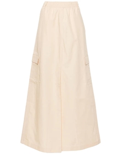 Юбка макси из рипстопа с карманами карго, нейтральный Adidas