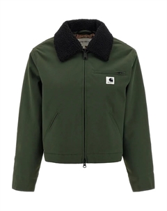 Бомбер Newkirk с воротником из вельвета, зеленый Carhartt wip