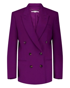 Двубортный пиджак, фиолетовый Stella mccartney