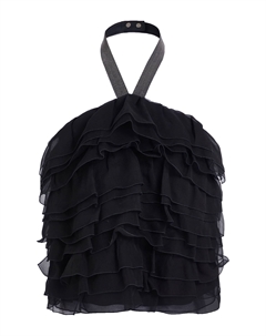 Топ, черный Brunello cucinelli