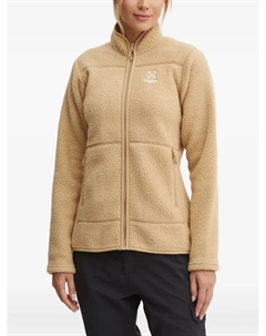 Куртка Mossa Pile на молнии, бежевый Haglöfs