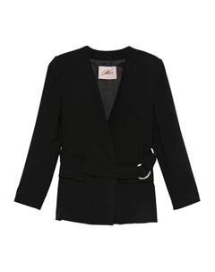 Куртка с поясом, черный Carla g.