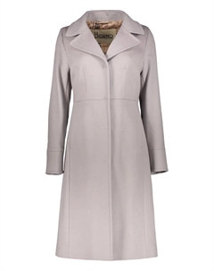 Однобортное пальто, серый Herno