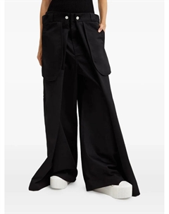 Широкие брюки X Shayne Oliver, черный Jean paul gaultier