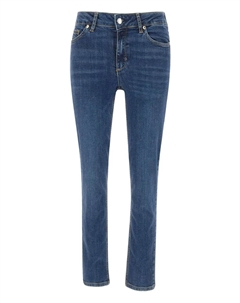 Идеальные брюки Bottom Up с пятью карманами, синий Liu jo