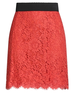Мини-юбка, коралловый Dolce&gabbana