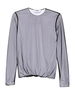 Многослойный топ, черный Msgm